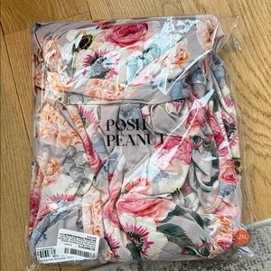 Posh Peanut Multicolor Floral Swaddle